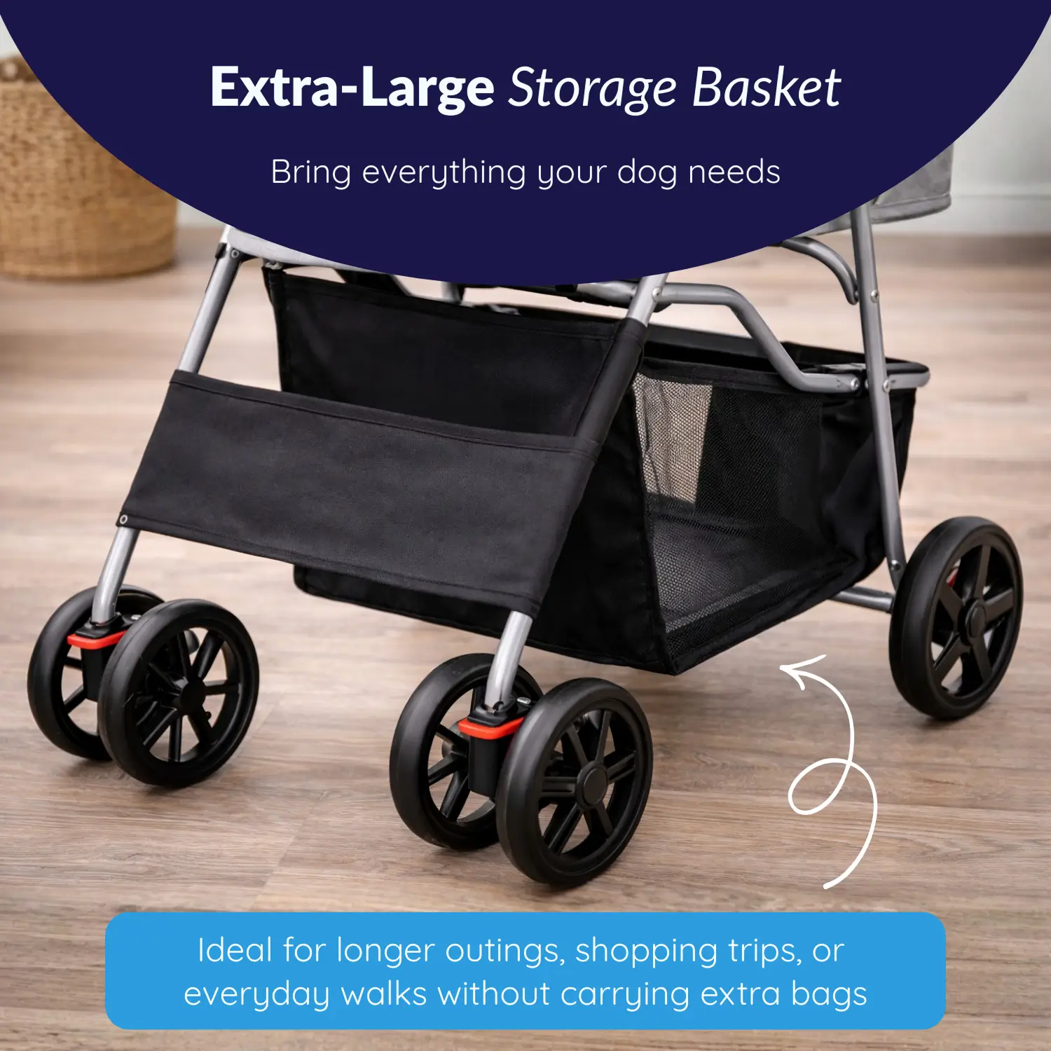 MrFluffyFriend™ - Dog Stroller - Image 5