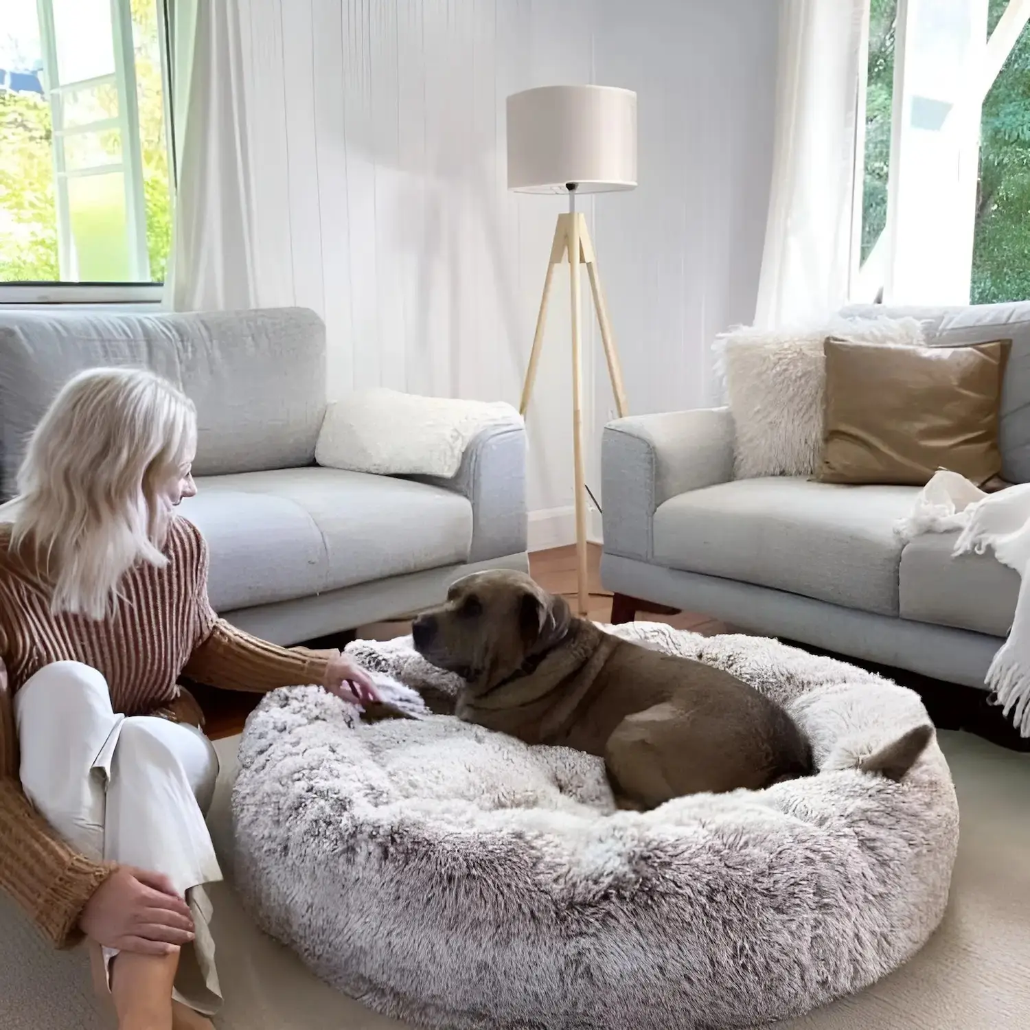 MrFluffyFriend™ - World's #1 Anxiety Relieving Dog Bed - Image 3