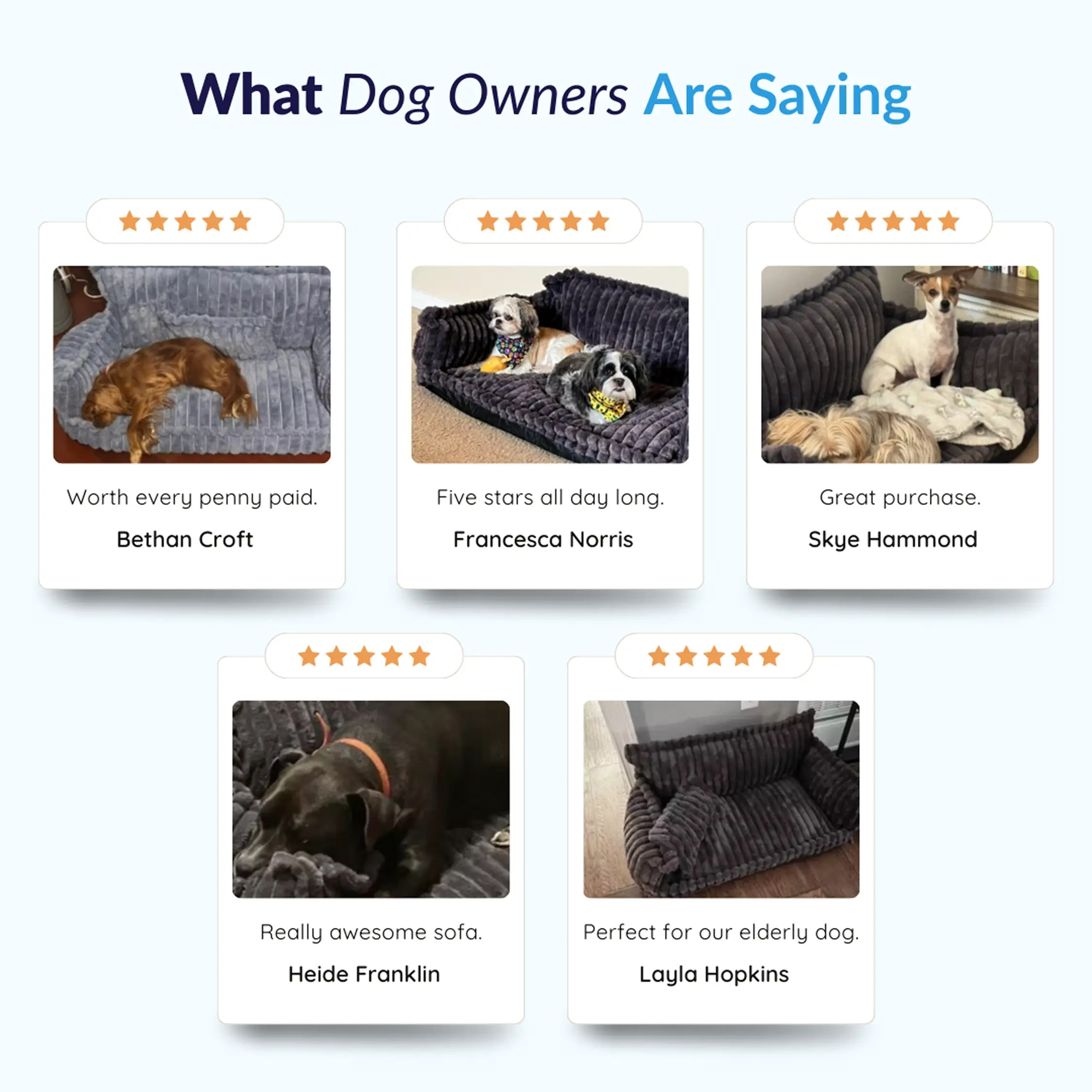 MrFluffyFriend™ - Orthopedic Washable Dog Sofa - Image 6